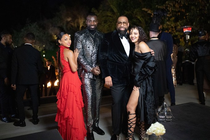 TESSA THOMPSON & LOGAN BROWNING Party in Hollywood with PATRÓN EL ALTO