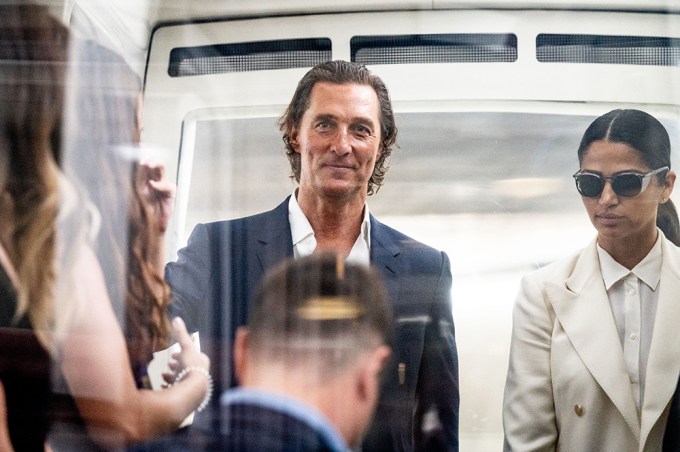 Matthew McConaughey & Wife Camila in 2022