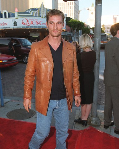 Matthew McConaughey
'Hope Floats' film premiere, America - 27 May 1998