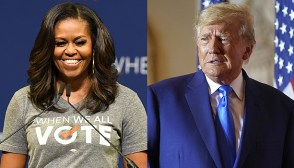 michelle obama, donald trump