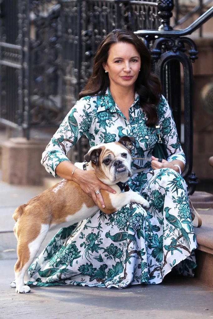 Kristin Davis With Richard Burton