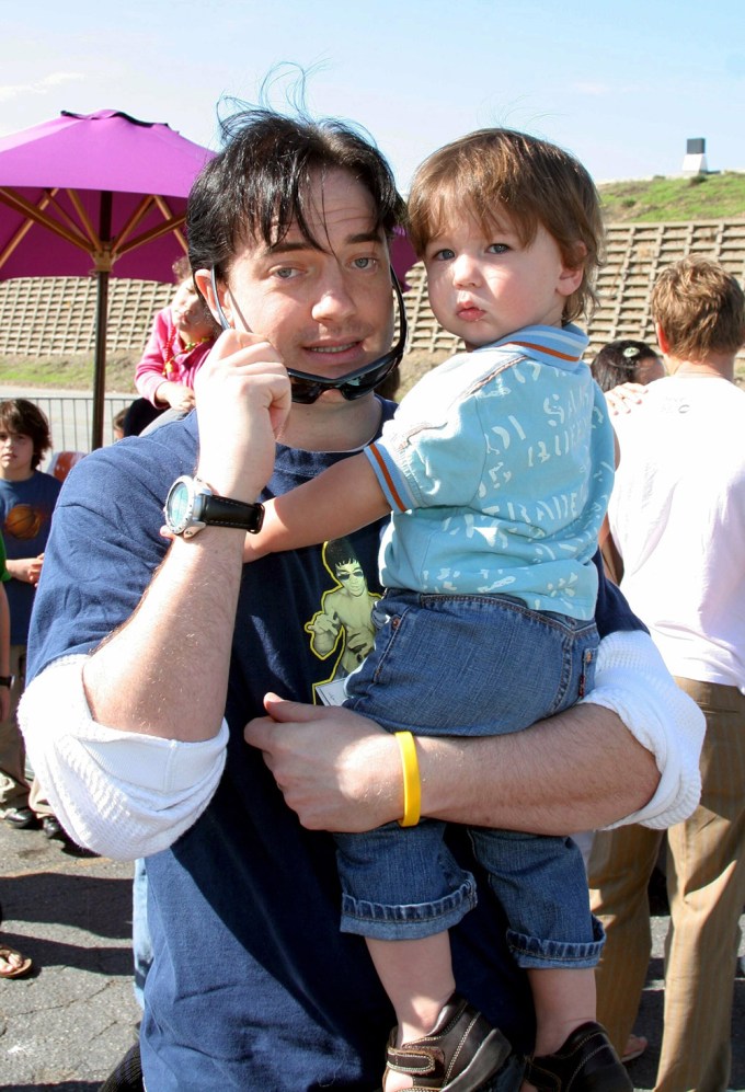 Brendan With Young Holden