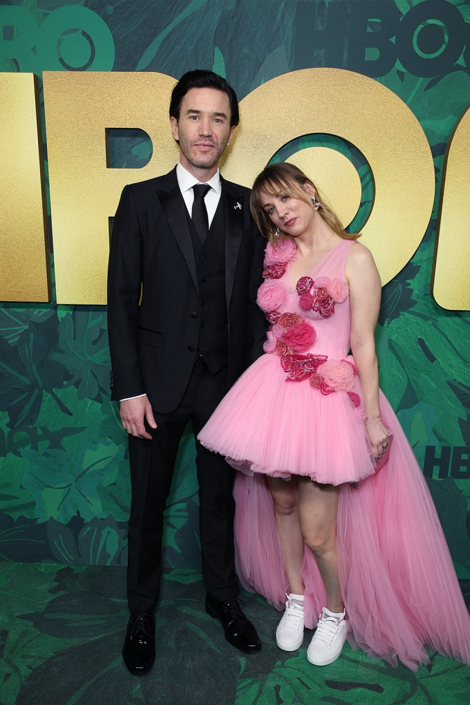 Kaley Cuoco & Tom Pelphrey at a Post-Emmys Party