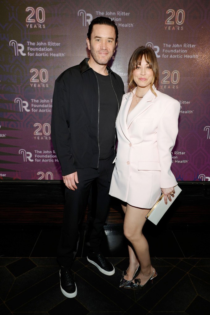 Kaley Cuoco & Tom Pelphrey At The John Ritter Foundation 20th Anniversary Event