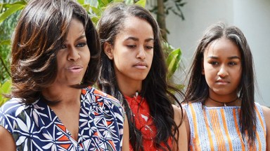 michelle obama, sasha obama, malia obama