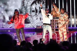 Takeoff, Quavo, and Offset of MigosGlobal Citizen Live, Los Angeles, California, USA - 25 Sep 2021