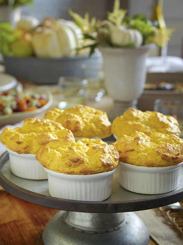 Pumpkin Parmesan Souffles: A Fun, Thanksgiving Day Side To Make Your Table Look Fancy