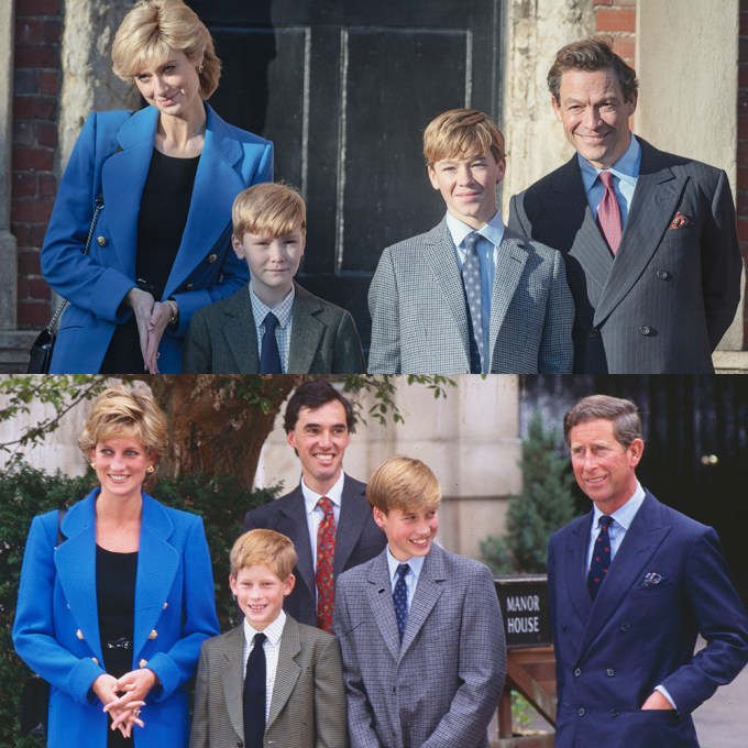 Senan West & Will Powell As Prince William & Prince Harry