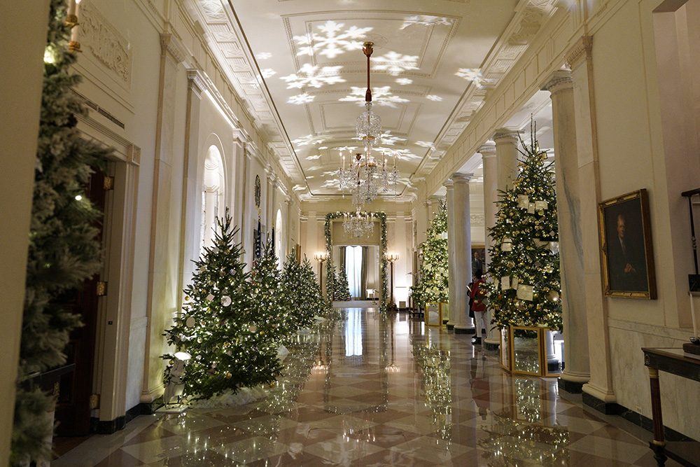 White House Holiday Decor Preview - Washington, United States - 28 Nov 2022