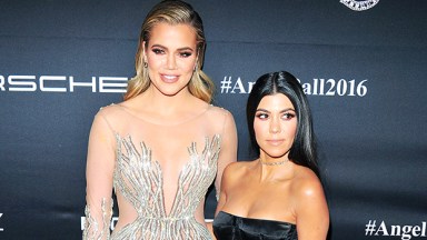 Kourtney and Khloe Kardashian