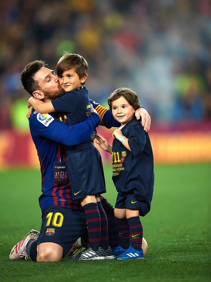 Lionel Messi & Sons In 2018