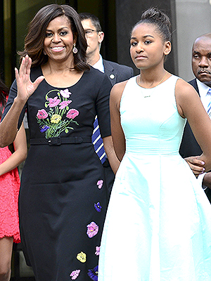 Michelle Obama, Sasha Obama