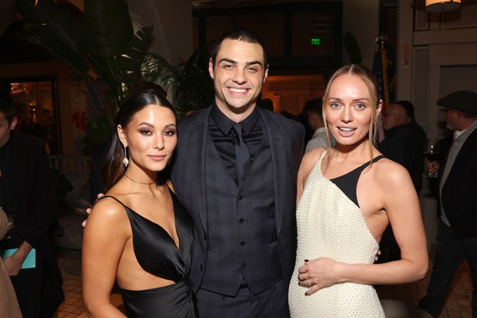 Fivel Stewart, Noah Centineo and Laura Haddock