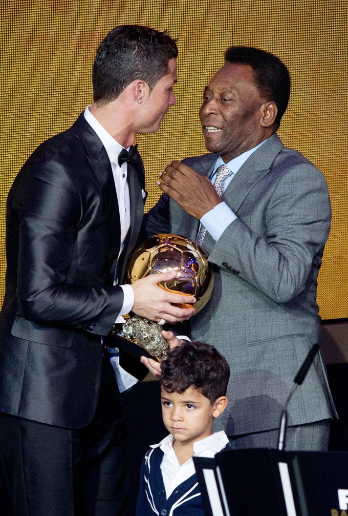 Pelé & Ronaldo in 2014