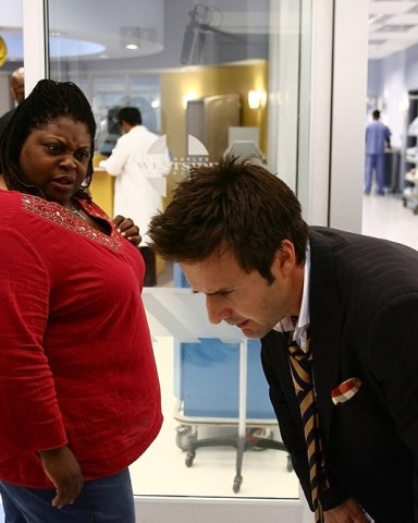 IN CASE OF EMERGENCY, Sonya Eddy, David Arquette, 'It's Got to be the Morning', (Season 1, January 10, 2007, 2007. Photo: Scott Garfield / ©ABC / Courtesy Everett Collection