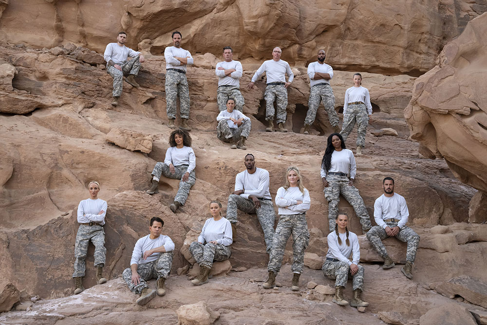 Special Forces: World’s Toughest Test. Celebrity recruits in Special Forces: World’s Toughest Test premiering  Jan. 4 on FOX. © 2022 FOX MEDIA LLC. CR: FOX.