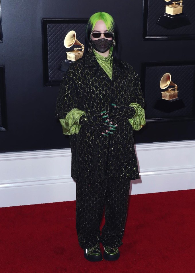 Billie Eilish at 2020 Grammys