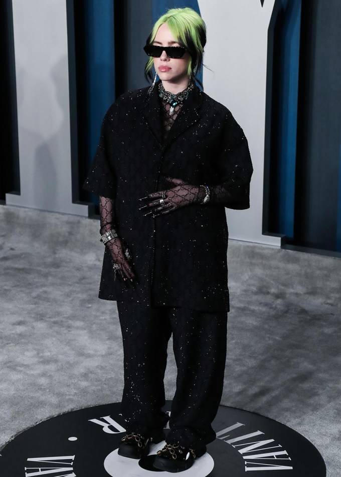 Billie Eilish at 2020 Vanity Fair Oscar Party