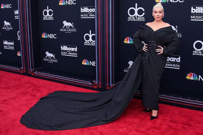 Christina Aguilera at the 2018 BBMAs