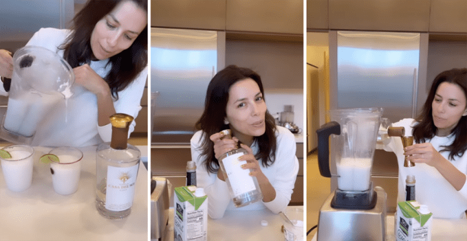 Eva Longoria Shakes Up Her Favorite Holiday Cocktail