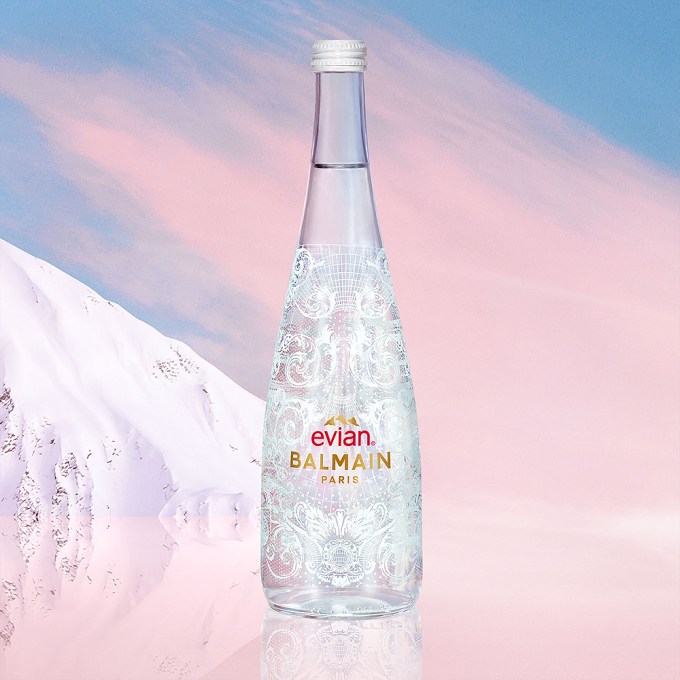 Balmain x Evian