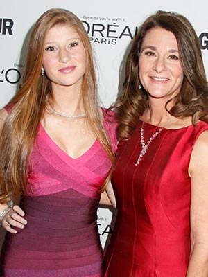 Melinda and Jennifer Gates