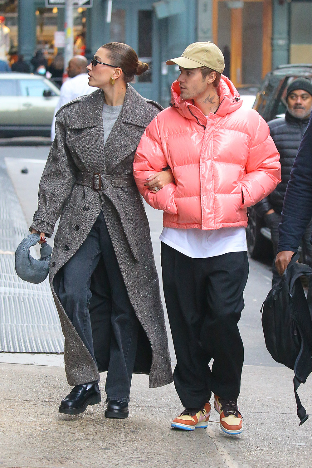 Justin Bieber and Hailey Bieber spotted shopping in SoHo, New York City