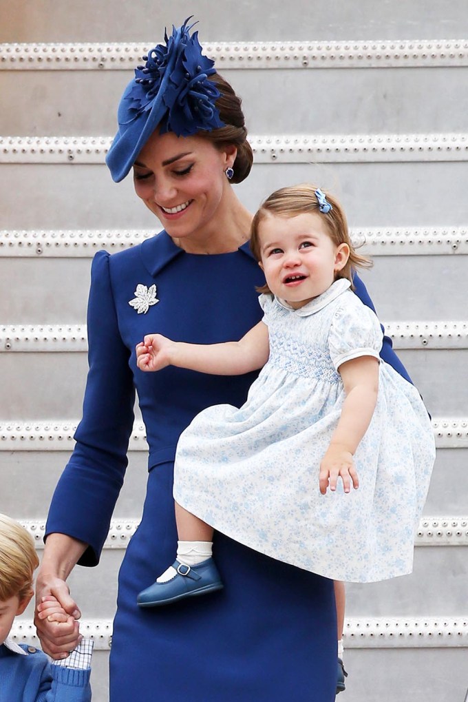 Kate Middleton & Princess Charlotte In 2016