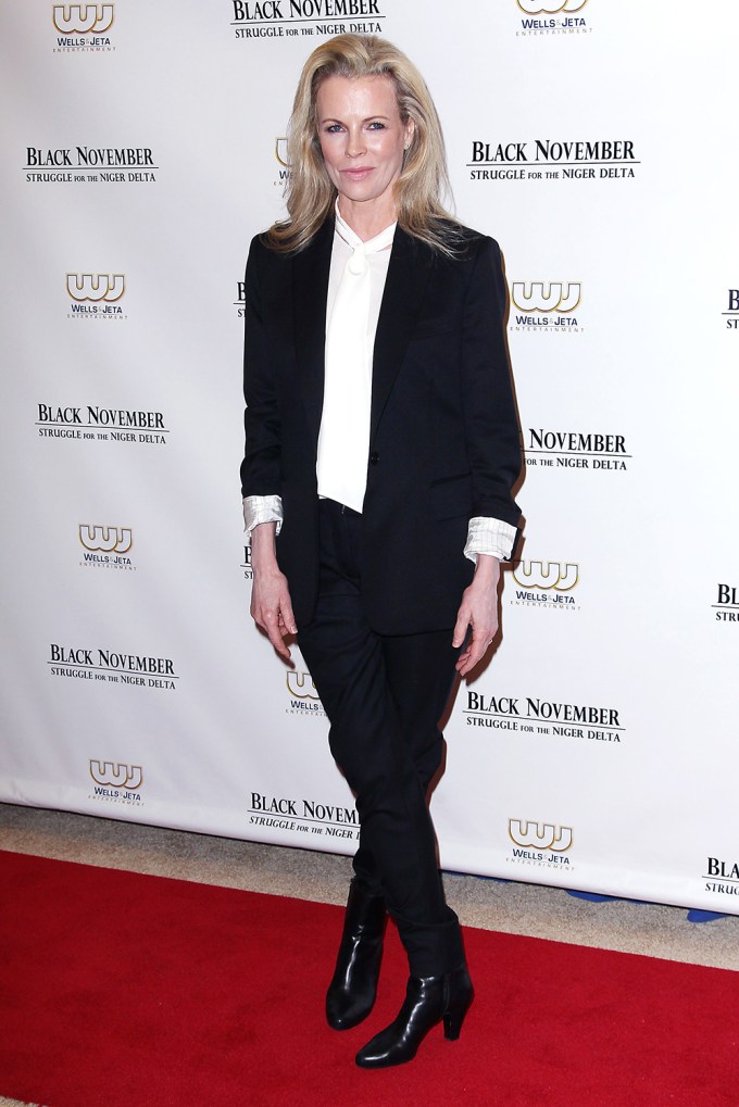 Kim Basinger at the Premiere of ‘Black November’