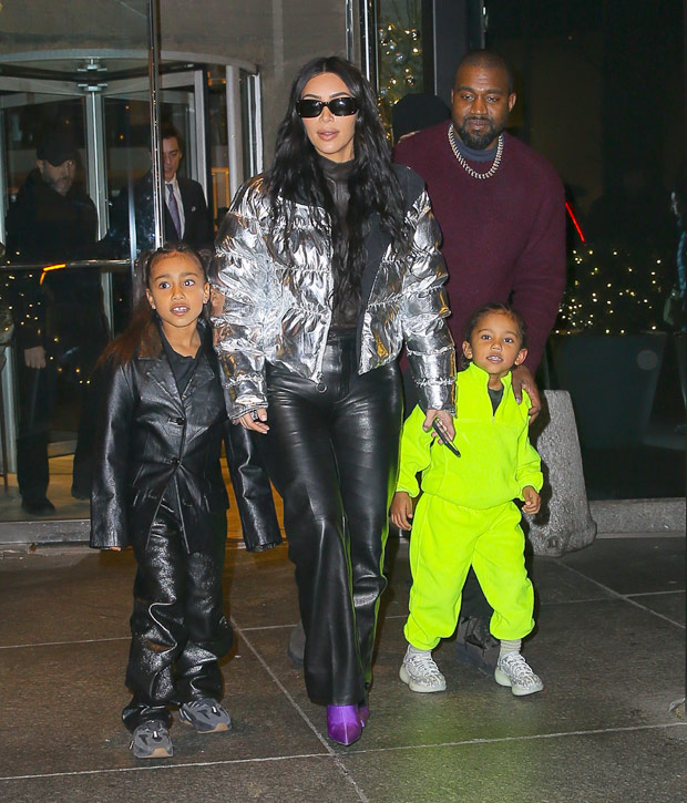 kim kardashian kanye west kids