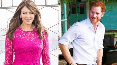 Elizabeth Hurley, Prince Harry