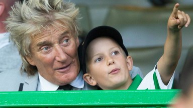 Rod Stewart and Aiden Stewart