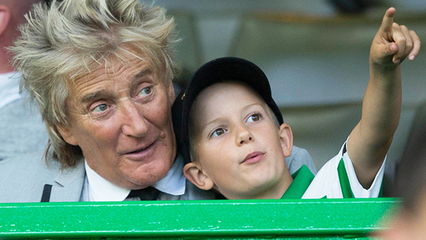 Rod Stewart and Aiden Stewart