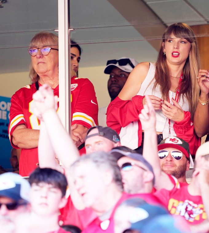 Taylor Swift at the Kansas City Chiefs game