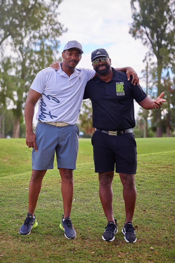 Anthony Mackie and DJ Irie