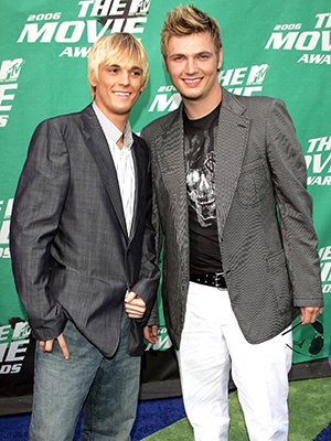 Aaron Carter and Nick Carter