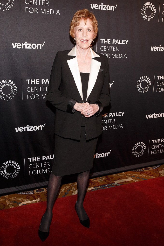 Carol Burnett Arrives at the Paley Honors