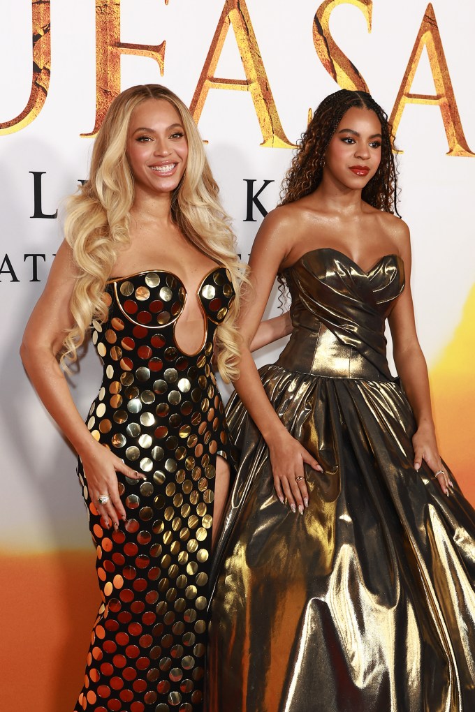 Beyonce & Blue Ivy at the 2024 ‘Mufasa’ Premiere