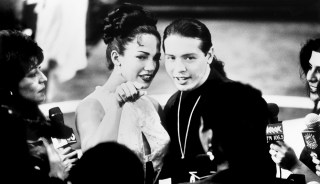 SELENA, l-r: Jennifer Lopez, Jon Seda, 1997, ph: Scott Del Amo/©Warner Bros. Pictures/courtesy Everett Collection