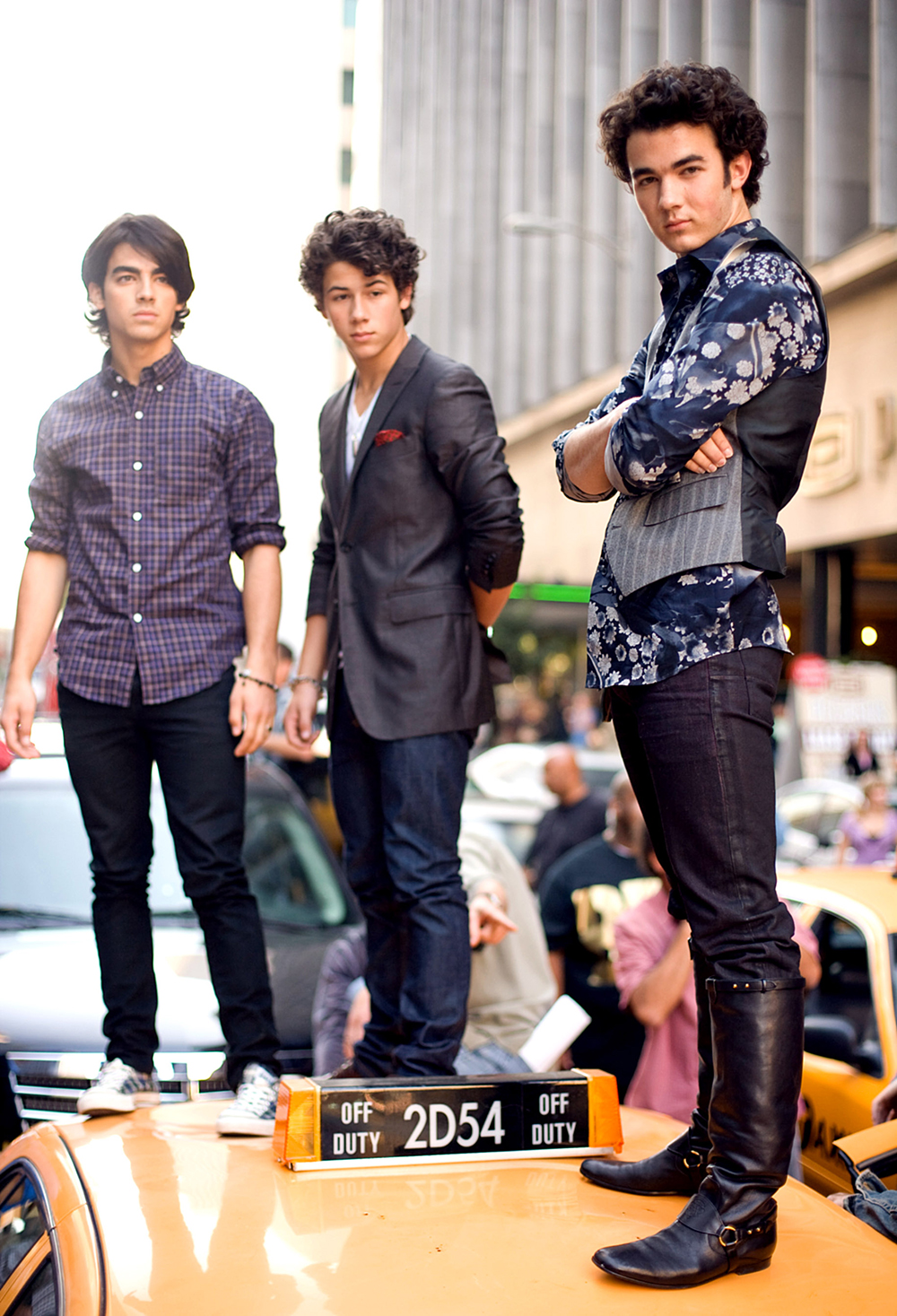 JONAS BROTHERS: THE 3D CONCERT EXPERIENCE, from left: Joe Jonas, Nick Jonas, Kevin Jonas, 2009. ©Wal