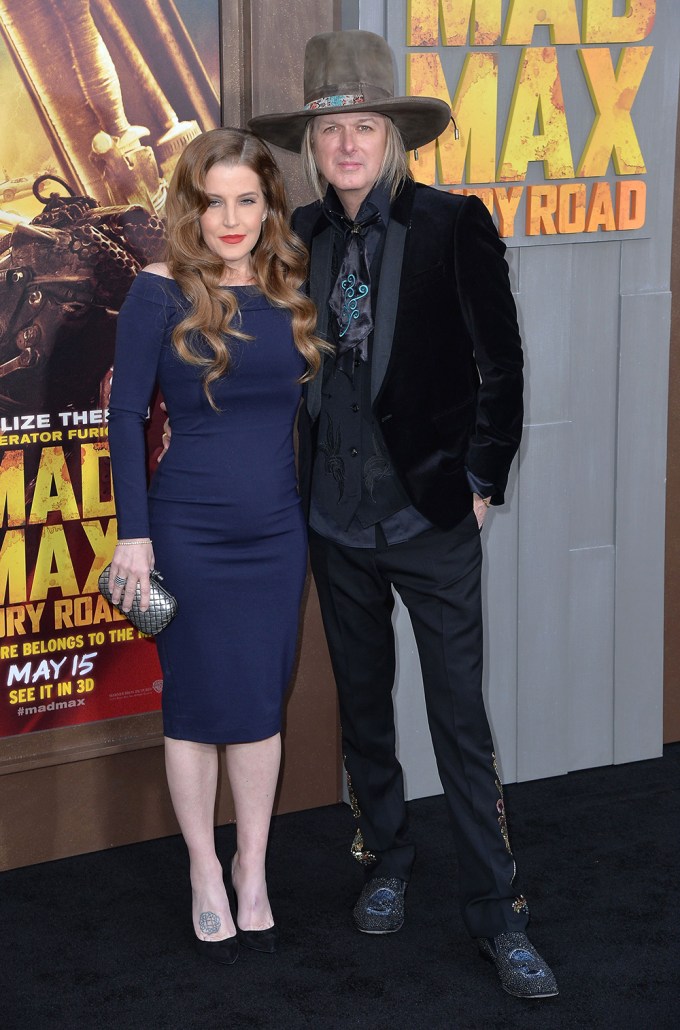 Lisa Marie Presley & Michael Lockwood in 2015