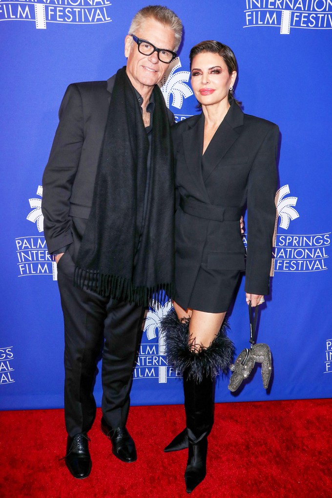 Harry Hamlin & Lisa Rinna At The Premiere of ’80 For Brady’