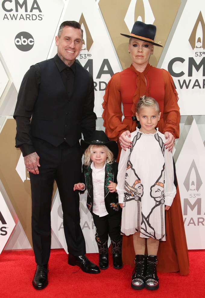 Pink & Carey Hart at the 2019 CMAs