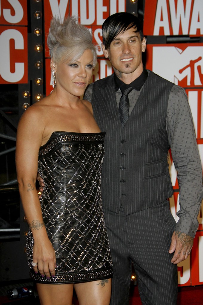 Pink & Carey Hart in 2009