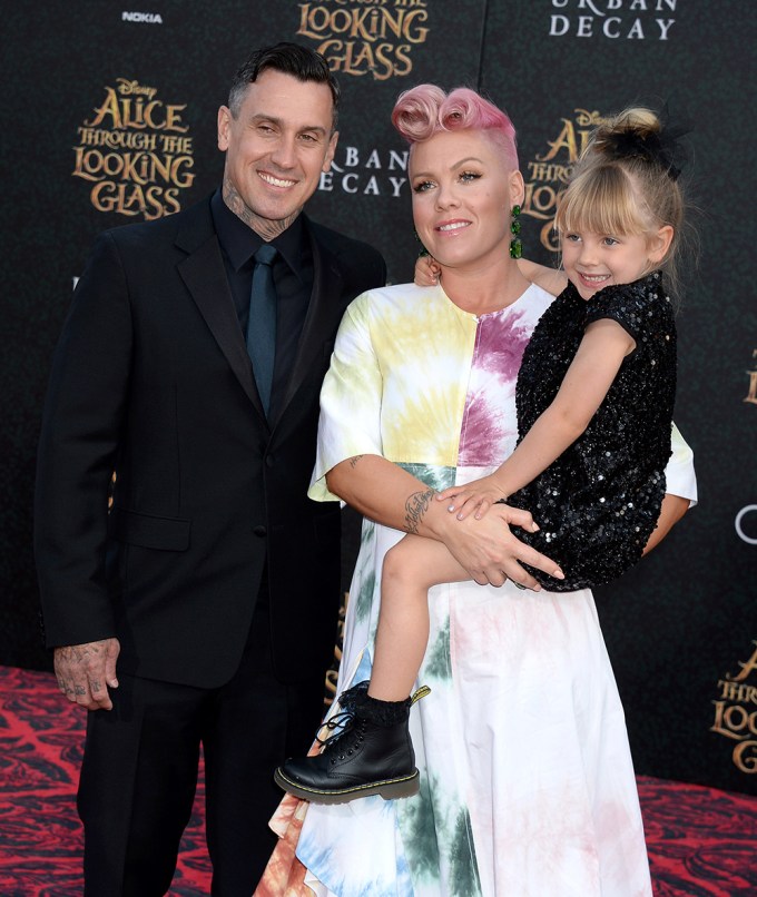 Pink & Carey Hart in 2016