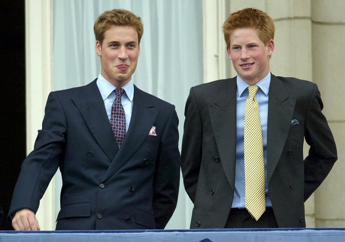 Prince Harry & Prince William at the Golden Jubilee