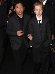 Pax Jolie-Pitt, Maddox Jolie-Pitt, Shiloh Jolie-Pitt'Unbroken' film premiere, Los Angeles, America - 15 Dec 2014