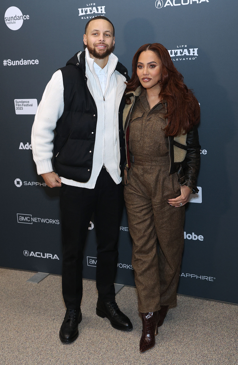 Stephen Curry and Ayesha Curry
'Stephen Curry: Underrated' premiere, Sundance Film Festival, Park City, Utah, USA - 23 Jan 2023