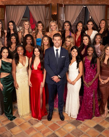 THE BACHELOR - ABC’s “The Bachelor” stars Back row: Victoria J., Ariel, Kaity, Cara, Olivia M., Kylee, Mercedes, Davia, Anastasia, Sonia
Middle row: Olivia L., Brooklyn, Lekha, Brianna, Bailey, Christina, Madison, Genevie, Holland, Gabi
Front row: Jessica, Cat, Vanessa, Aly, Greer, Zach Shallcross, Viktoria E., Charity, Katherine, Kimberly. (ABC/Craig Sjodin)