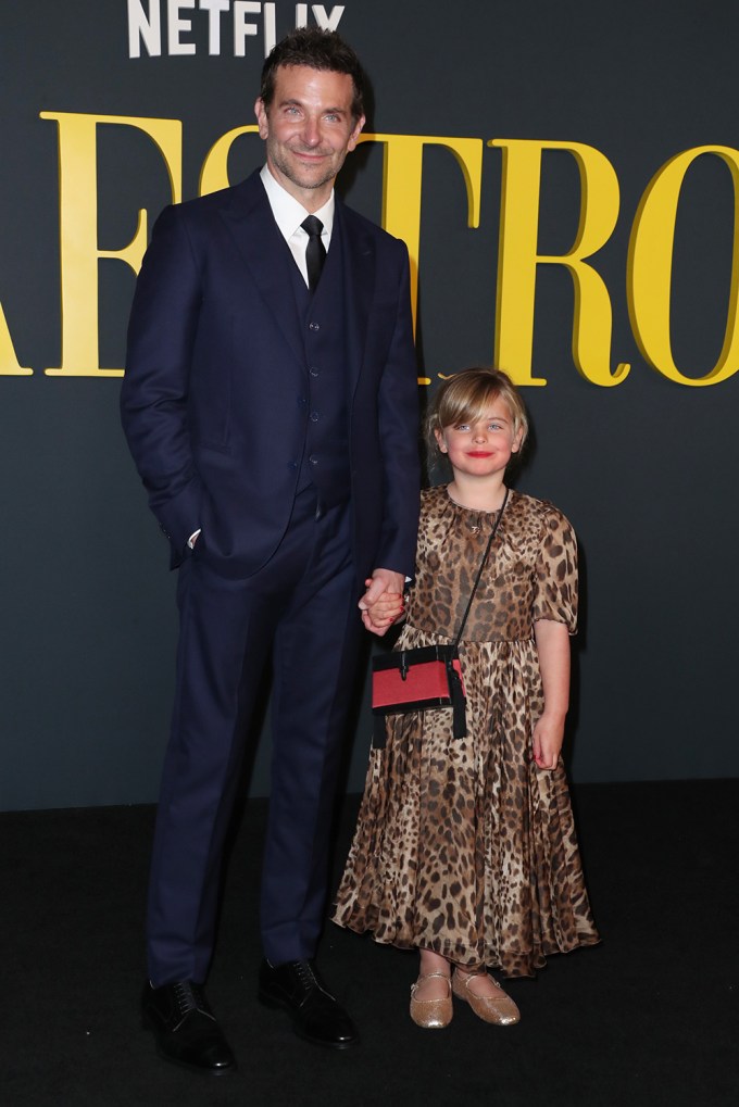 Bradley Cooper & Lea at the ‘Maestro’ Premiere